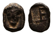 Greek AR Obol. 4-5th century BC.
Reference:
Condition: Very Fine



Weight: 0,1 gr
Diameter: 6,5 mm