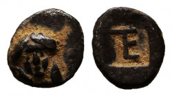 Greek AR Obol. 4-5th century BC.
Reference:
Condition: Very Fine



Weight: 0,3 gr
Diameter: 6,9 mm