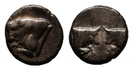 Greek AR Obol. 4-5th century BC.
Reference:
Condition: Very Fine



Weight: 0,4 gr
Diameter: 7,3 mm