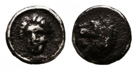 Greek AR Obol. 4-5th century BC.
Reference:
Condition: Very Fine



Weight: 0,3 gr
Diameter: 6,3 mm
