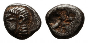 Greek AR Obol. 4-5th century BC.
Reference:
Condition: Very Fine



Weight: 0,4 gr
Diameter: 6,5 mm