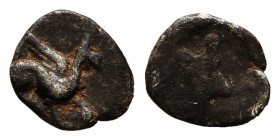 Greek AR Obol. 4-5th century BC.
Reference:
Condition: Very Fine



Weight: 0,2 gr
Diameter: 7,5 mm