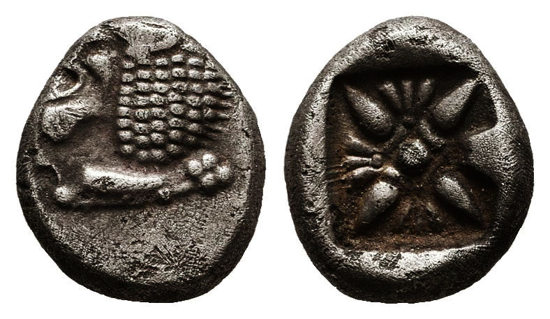 Greek AR Obol. 4-5th century BC.
Reference:
Condition: Very Fine



Weight...