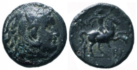 Kings of Macedon. Mint in Asia Minor. Alexander III "the Great" 336-323 BC. Ae.
Reference:
Condition: Very Fine



Weight:5,4 gr 
Diameter:18,7...