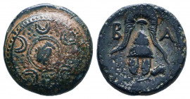 Kings of Macedon. Mint in Asia Minor. Alexander III "the Great" 336-323 BC. Ae.
Reference:
Condition: Very Fine



Weight: 3,5 gr
Diameter: 16,...
