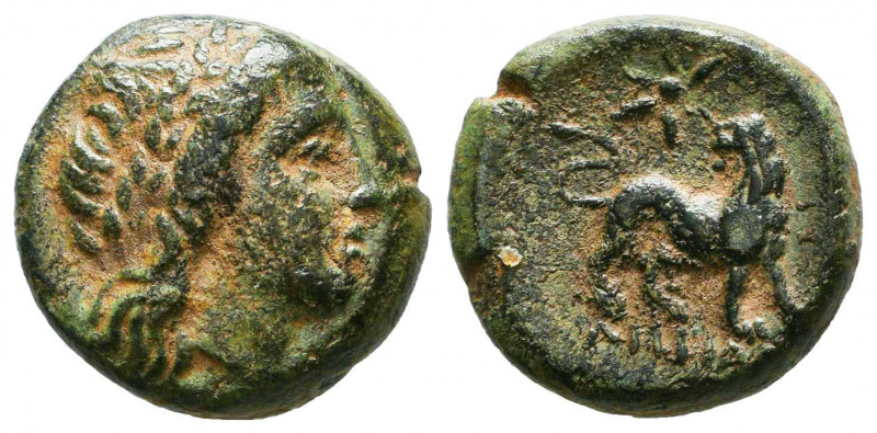IONIA, Miletos. Circa 200 BC. Æ 

Reference:
Condition: Very Fine




We...