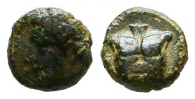 Greek Coins Ae. Circa 405-390 BC. Torso .

Reference:
Condition: Very Fine




Weight: 0,5 gr
Diameter: 7,2 mm