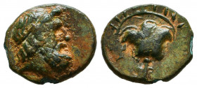 Islands off Caria, Rhodos. Rhodes. Ca. 188-84 B.C. AE 

Reference:
Condition: Very Fine




Weight: 2 gr
Diameter: 14,9 mm