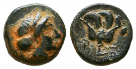 Islands off Caria, Rhodos. Rhodes. Ca. 188-84 B.C. AE 

Reference:
Condition: Very Fine




Weight: 1,6 gr
Diameter: 11,4 mm