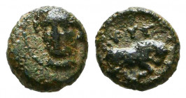 Greek Coins, Ae

Reference:
Condition: Very Fine




Weight:0,6 gr 
Diameter: 8,4 mm