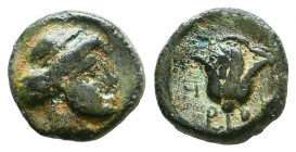 Islands off Caria, Rhodos. Rhodes. Ca. 188-84 B.C. AE 

Reference:
Condition: Very Fine




Weight: 1,2 gr
Diameter: 10,3 mm