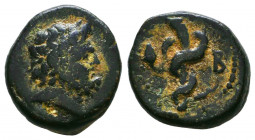 Mysia, Pergamon. Ca. 200-113 B.C. AE 

Reference:
Condition: Very Fine




Weight: 3,9 gr
Diameter: 15,3 mm
