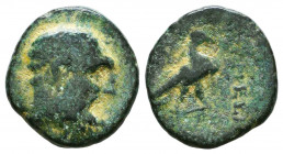 Greek Coins, Ae

Reference:
Condition: Very Fine




Weight: 3 gr
Diameter: 15,8 mm