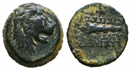 CILICIA, Tarsos. 164-27 BC. AE.
Reference:
Condition: Very Fine



Weight: 3,3 gr
Diameter: 14,7 mm