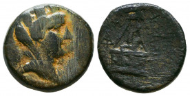 CILICIA, Tarsos. 164-27 BC. AE.
Reference:
Condition: Very Fine



Weight: 6,7 gr
Diameter: 19,7 mm