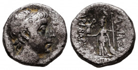 KINGS of CAPPADOCIA. Ariobarzanes III Eusebes Philoromaios. 52-42 BC. AR Drachm 

Reference:
Condition: Very Fine




Weight: 3,9 gr
Diameter...