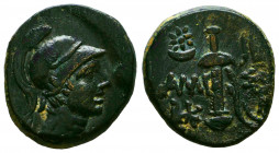 AMISOS. Pontos. 2nd-1st Century B.C.
Reference:
Condition: Very Fine



Weight: 6,9 gr
Diameter: 20,7 mm