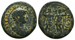Trajan. AE . AD 98-117.

Reference:
Condition: Very Fine




Weight: 4,9 gr
Diameter: 20,5 mm