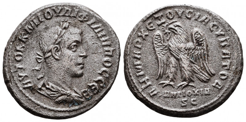 Philip I AR Tetradrachm of Antioch, Syria. AD 244-249.
Reference:
Condition: V...