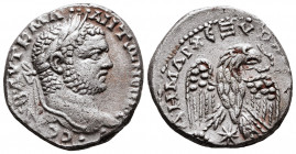 Caracalla AR AD 215-7. Tetradrachm of Antioch, 
Reference:
Condition: Very Fine



Weight: 11,8 gr
Diameter: 25,6 mm