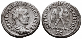 Philip I AR Tetradrachm of Antioch, Syria. AD 244-249.
Reference:
Condition: Very Fine



Weight: 13,1 gr
Diameter: 26,1 mm