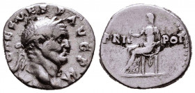 Vespasian. A.D. 69-79. AR denarius
Reference:
Condition: Very Fine



Weight: 3,3 gr
Diameter: 18,3 mm