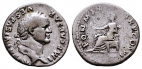 Vespasian. A.D. 69-79. AR denarius
Reference:
Condition: Very Fine



Weight: 3,3 gr
Diameter: 18,5 mm