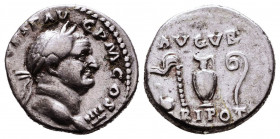 Vespasian. A.D. 69-79. AR denarius
Reference:
Condition: Very Fine



Weight: 3,4 gr
Diameter: 17,6 mm