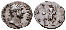 Hadrian. Denarius. 117-138 AD. Denarius
Reference: 
Condition: Very Fine



Weight: 3,5 gr
Diameter: 18,8 mm