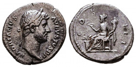 Hadrian. Denarius. 117-138 AD. Denarius
Reference: 
Condition: Very Fine



Weight: 8,3 gr 
Diameter: 18,5 mm