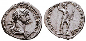 Trajan (AD 98-117). AR Denarius
Reference: 
Condition: Very Fine



Weight: 3,3 gr
Diameter: 18,8 mm