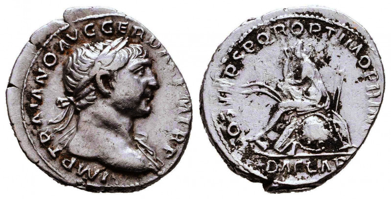 Trajan (AD 98-117). AR Denarius
Reference: 
Condition: Very Fine



Weight...