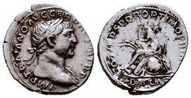 Trajan (AD 98-117). AR Denarius
Reference: 
Condition: Very Fine



Weight: 3,1 gr
Diameter: 19,3 mm