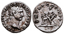 Trajan (AD 98-117). AR Denarius
Reference: 
Condition: Very Fine



Weight: 3,5 gr
Diameter: 19 mm