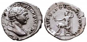 Trajan (AD 98-117). AR Denarius
Reference: 
Condition: Very Fine



Weight: 3,4 gr
Diameter: 20,1 mm