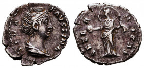 Diva Faustina I. (Died 141 AD). Silver denarius

Reference: 
Condition: Very Fine



Weight: 2,9 gr
Diameter: 20,2 mm