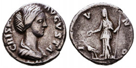 Crispina. Augusta, A.D. 178-182. AR denarius 
Reference: 
Condition: Very Fine



Weight: 3,2 gr
Diameter: 17,2 mm