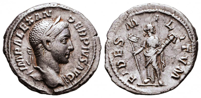 Severus Alexander. A.D. 222-235. AR denarius 
Reference: 
Condition: Very Fine...