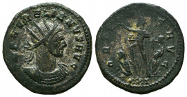 Aurelianus (270-275 AD). AE Antoninianus
Reference:
Condition: Very Fine



Weight: 3,5 gr
Diameter: 22,4 mm