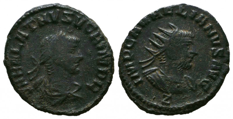 Vabalathus (268-272 AD), for and with Aurelianus (270-275 AD). AE Antoninianus
...