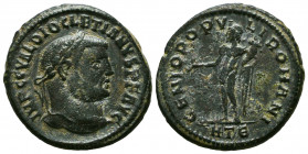 Diocletianus (284-305 AD). AE 
Reference:
Condition: Very Fine



Weight: 9,4 gr
Diameter: 27,7 mm