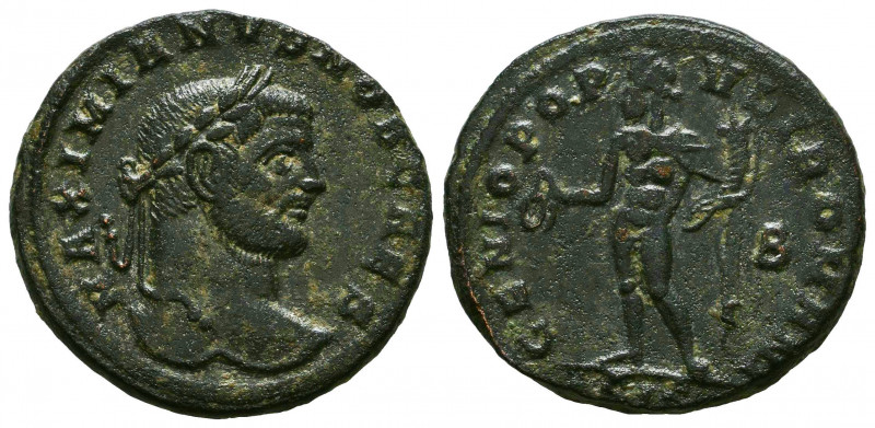 Maximianus Herculius (286-305 AD). AE Follis
Reference:
Condition: Very Fine
...