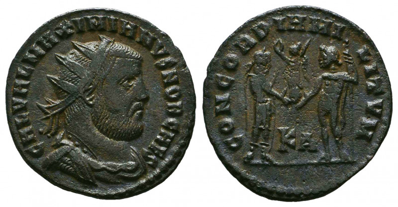 Maximian - Antoninianus. 292-293 AD.
Reference:
Condition: Very Fine



We...