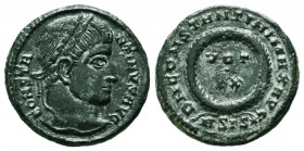 Constantine I. AD 307/310-337. Æ Follis.
Reference:
Condition: Very Fine



Weight: 3,3 gr
Diameter: 18,9 mm
