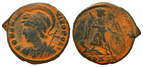 Constantine I. AD 307/310-337. Æ Follis.
Reference:
Condition: Very Fine



Weight: 2,3 gr
Diameter: 19,6 mm
