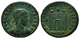 Constantine II. As Caesar, A.D. 317-337. Æ follis 
Reference:
Condition: Very Fine



Weight: 3,4 gr
Diameter: 18,7 mm