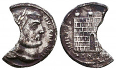 Diocletian AR Argenteus Fragment. Antioch, circa AD 297. 
Reference:
Condition: Very Fine



Weight: 2 gr
Diameter: 19,7 mm