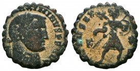 Maximinus II Daia Æ Nummus. Struck late AD 308-310.
Reference:
Condition: Very Fine



Weight: 4,1 gr
Diameter: 20,6 mm