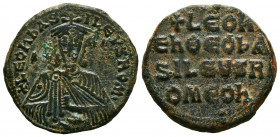 Leo VI the Wise, (A.D. 886-912), AE 

Reference:
Condition: Very Fine




Weight: 8,5 gr
Diameter: 26,6 mm