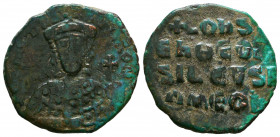 Constantine. AD 867-886. Ae 

Reference:
Condition: Very Fine




Weight: 6,1 gr
Diameter: 25,9 mm